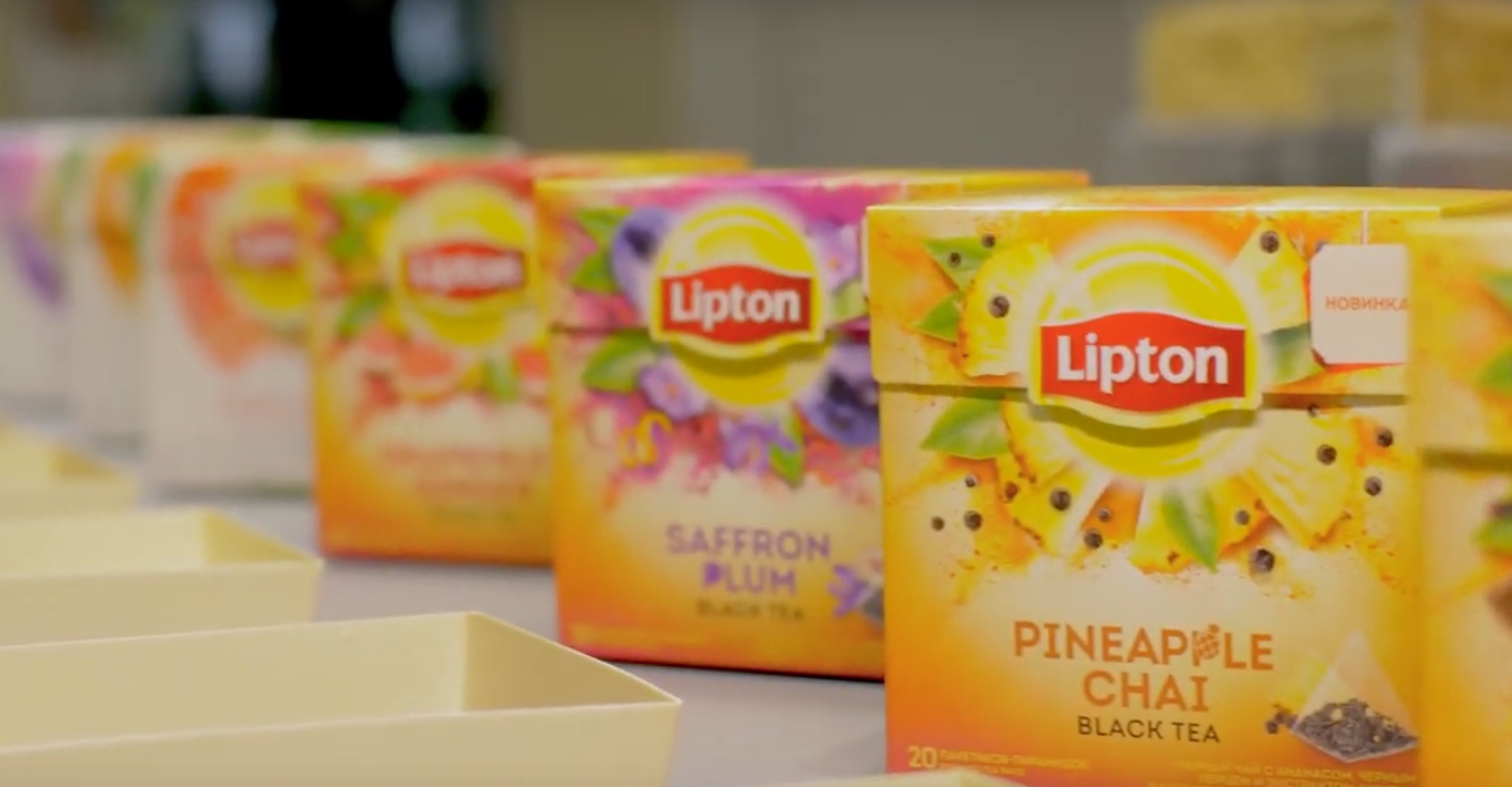 Ролик для завода Lipton